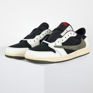 Air Jordan 1 Retro Low "Medium Olive" x Travis Scott 5.0