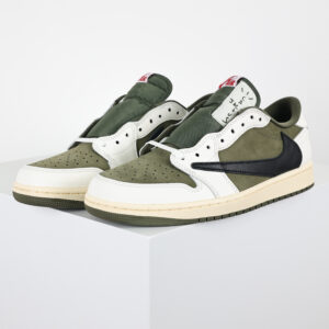 Air Jordan 1 Retro Low "Medium Olive" x Travis Scott 8.0