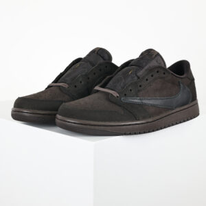 Air Jordan 1 Retro Low "Velvet Brown" x Travis Scott
