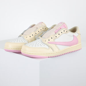 Air Jordan 1 Retro Low “Shy Pink” x Travis Scott