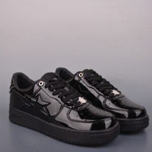 Bape Sta Low Patent Black