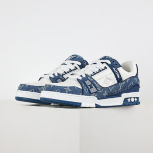 LV Trainer Denim Monogram Blue
